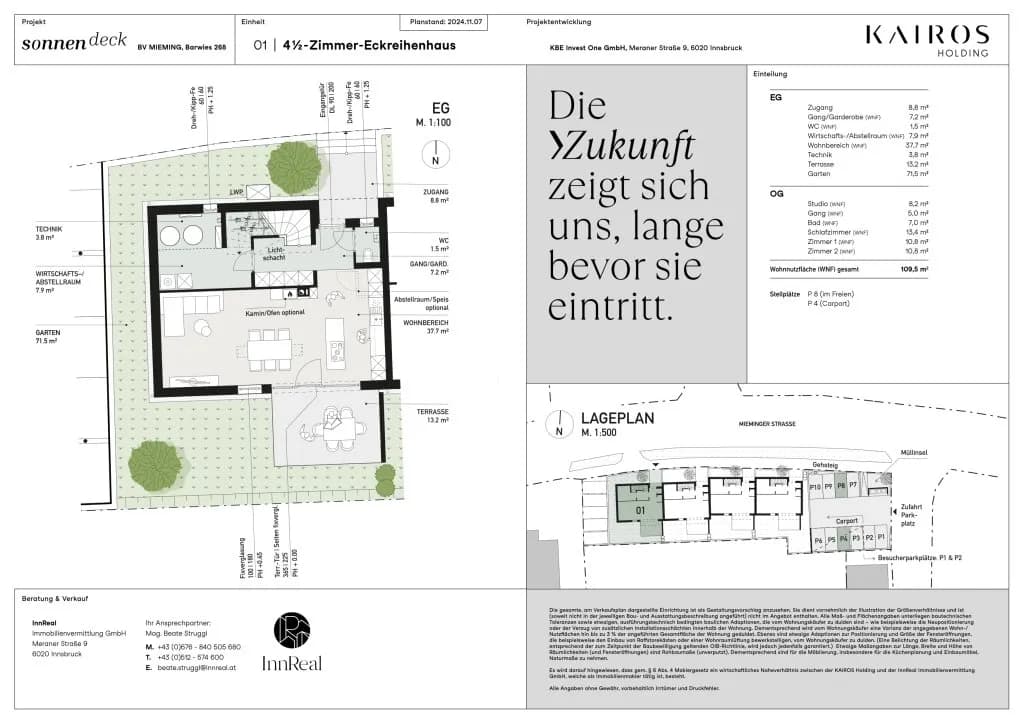 4-Zimmer-Haus kaufen in Imst – 110,7 m², € 725.000 – Bild 12 von 13