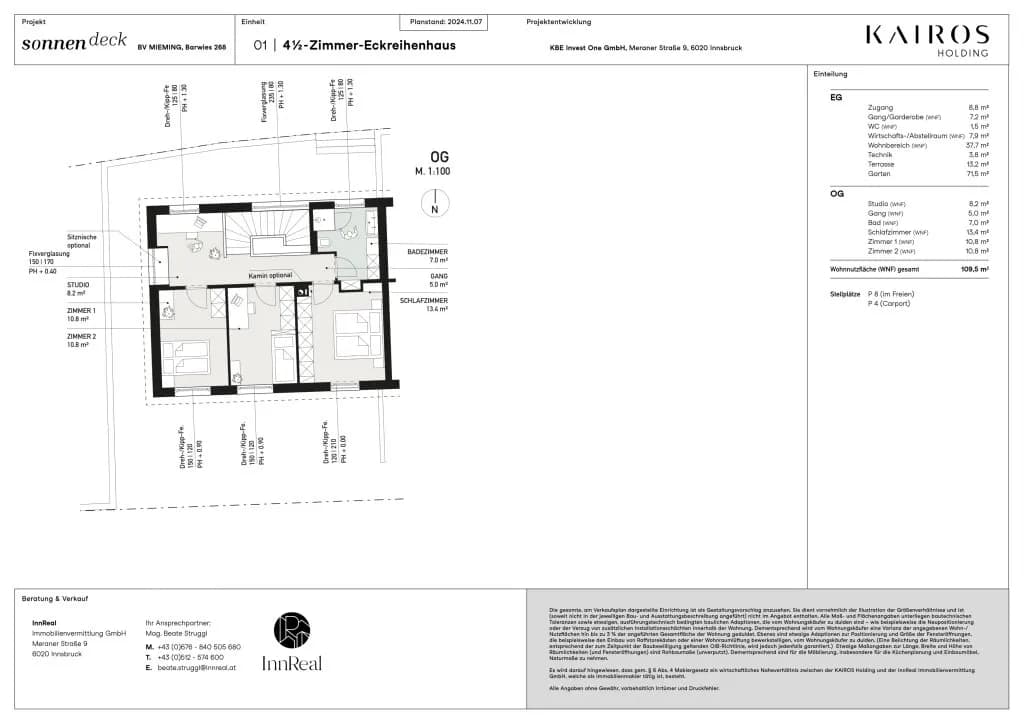 4-Zimmer-Haus kaufen in Imst – 110,7 m², € 725.000 – Bild 13 von 13