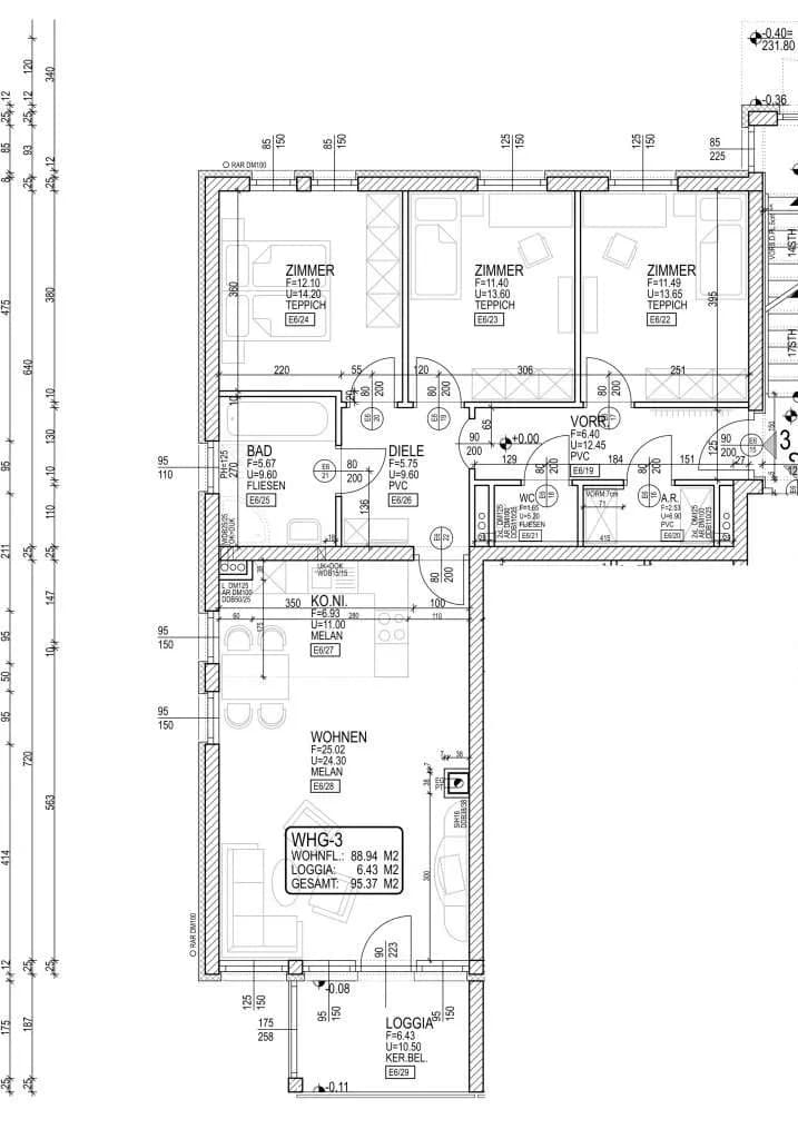 4-Zimmer-Immobilie kaufen in Eisenstadt – 95,37 m², € 390.000 – Bild 9 von 10