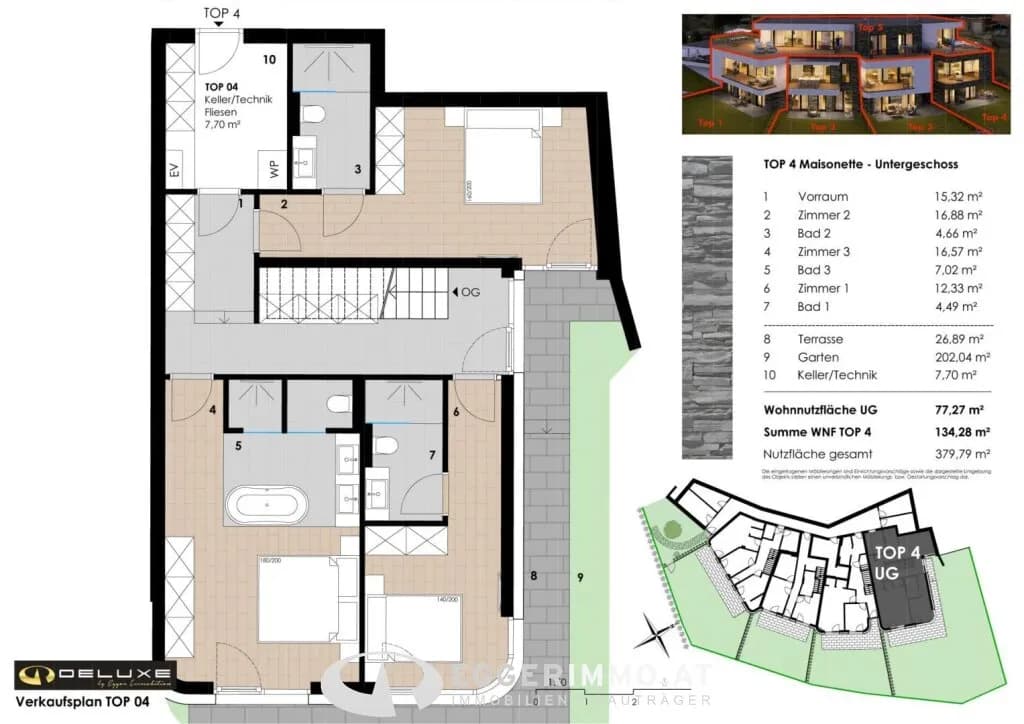 4-Zimmer-Wohnung kaufen in Zell am See – 134,28 m², € 1.490.000 – Bild 12 von 13