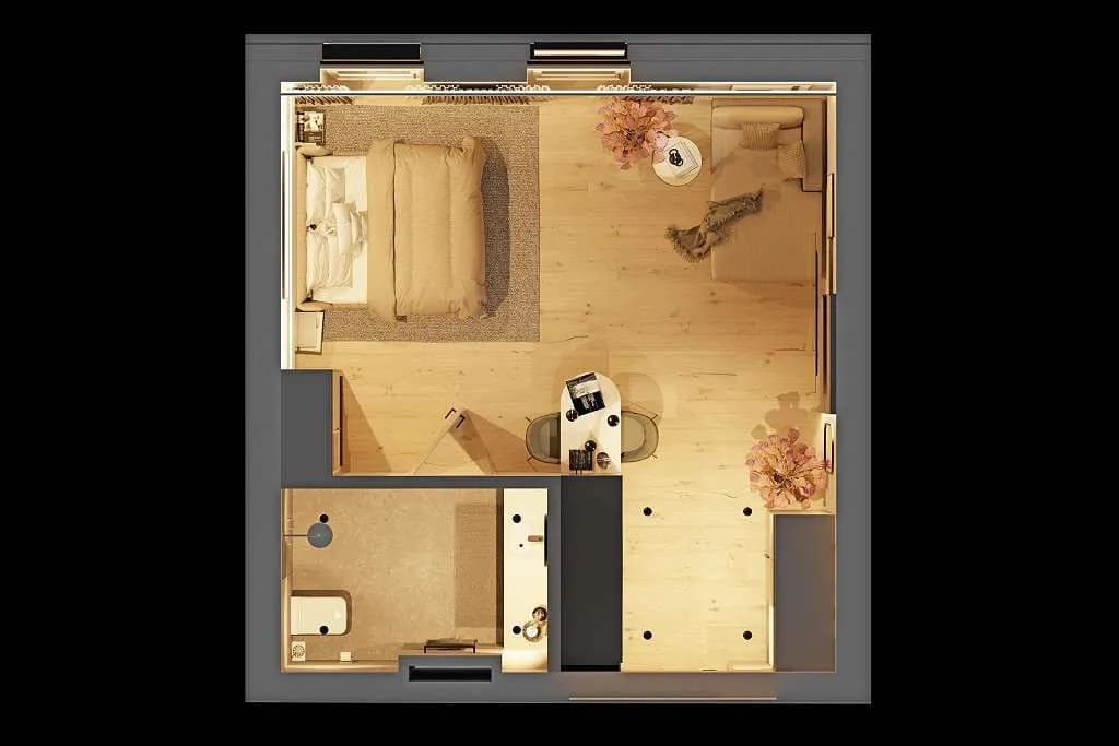 1-Zimmer-Wohnung kaufen in Reutte – 31 m², € 211.417 – Bild 1 von 7