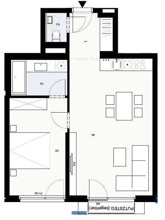 2-Zimmer-Wohnung mieten in Wien – 52 m², € 1.340 – Bild 3 von 14