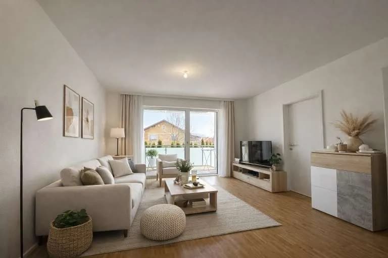 2-Zimmer-Wohnung kaufen in Braunau am Inn – 55,36 m², € 213.200 – Bild 1 von 11