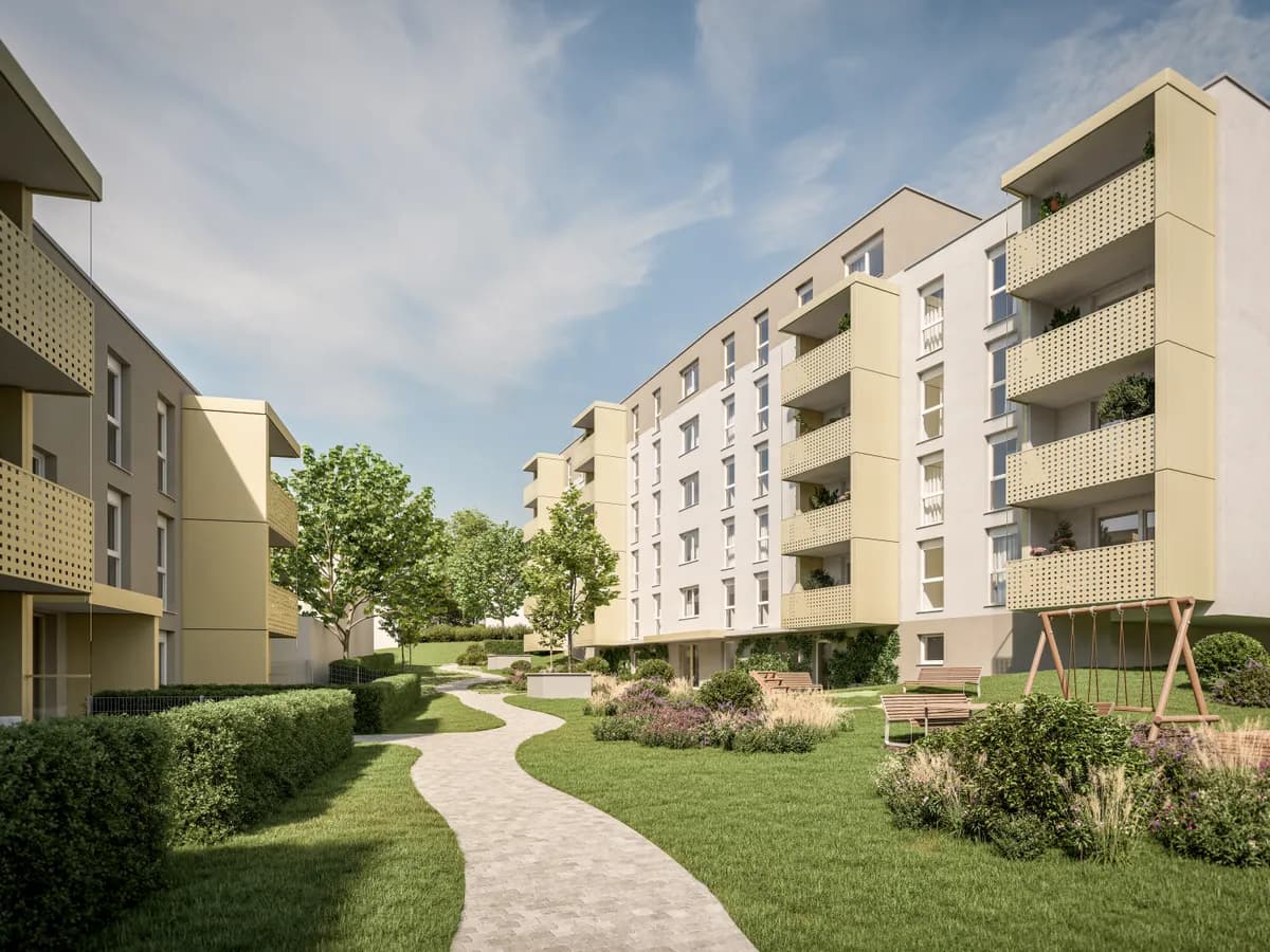 3-Zimmer-Wohnung mieten in Wels-Land – 76 m², € 912 – Bild 2 von 3