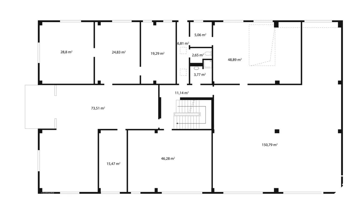 19-Zimmer-Immobilie mieten in Salzburg-Umgebung – 1 120 m², € 14.560 – Bild 11 von 13