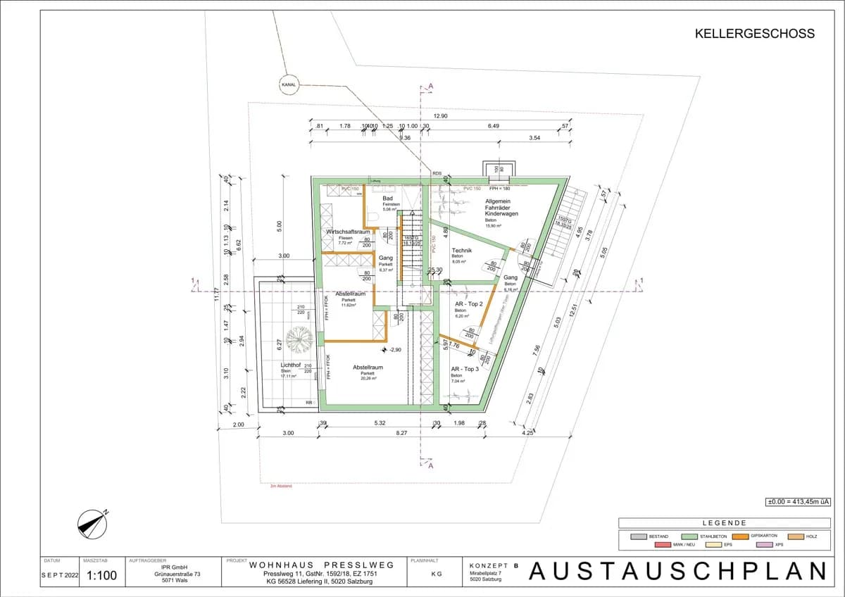 Grundstück kaufen in Salzburg Stadt – 700 m², € 785.000 – Bild 9 von 12