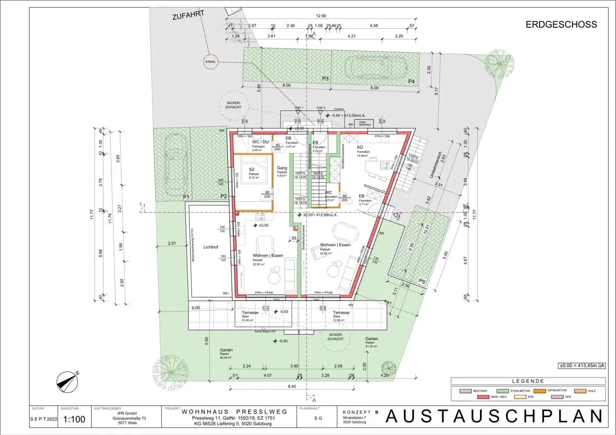 Grundstück kaufen in Salzburg Stadt – 700 m², € 785.000 – Bild 10 von 12