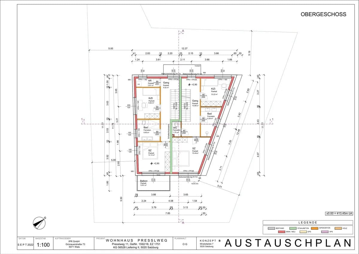 Grundstück kaufen in Salzburg Stadt – 700 m², € 785.000 – Bild 11 von 12
