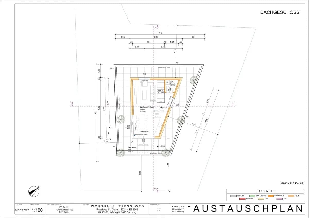 Grundstück kaufen in Salzburg Stadt – 700 m², € 785.000 – Bild 12 von 12