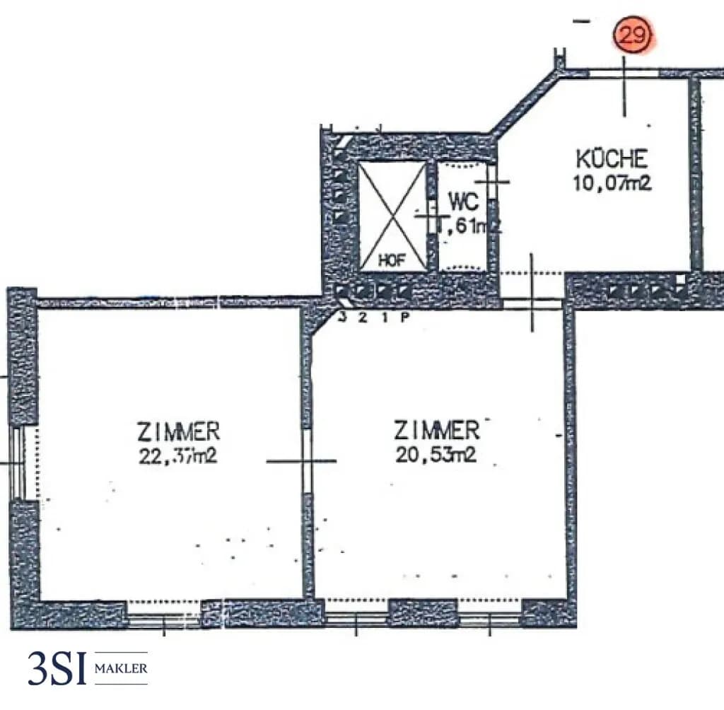 2-Zimmer-Wohnung kaufen in Wien – 52,1 m², € 205.000 – Bild 8 von 8