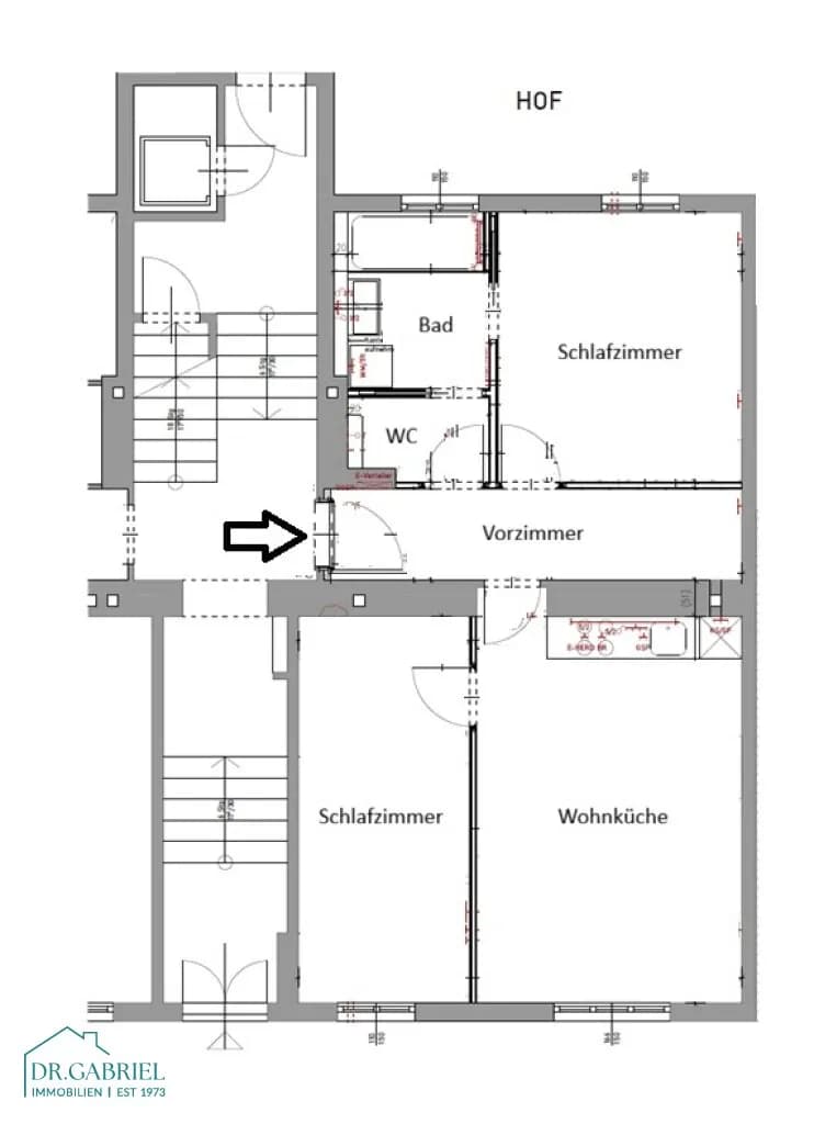 3-Zimmer-Wohnung mieten in Wien – 62,08 m², € 1.311 – Bild 17 von 17