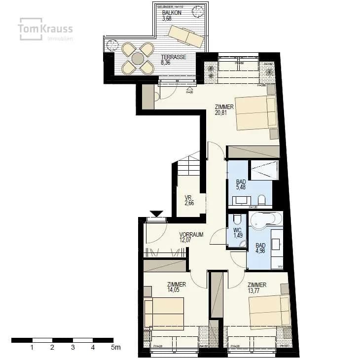 7-Zimmer-Wohnung kaufen in Wien – 267,89 m², € 5.218.700 – Bild 19 von 21
