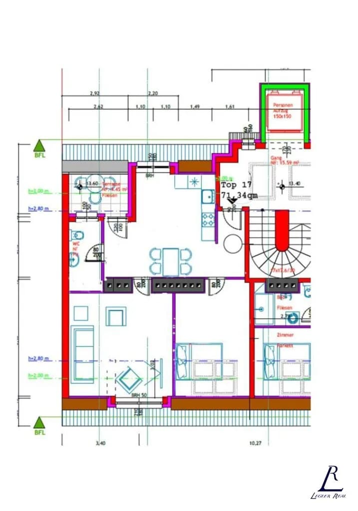 3-Zimmer-Wohnung mieten in Wien – 71 m², € 964 – Bild 11 von 11