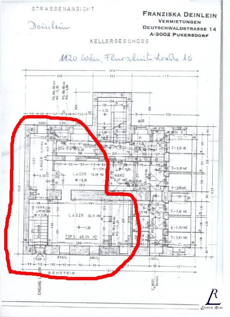 Gewerbeimmobilie mieten in Wien – 68 m², € 479 – Bild 3 von 5