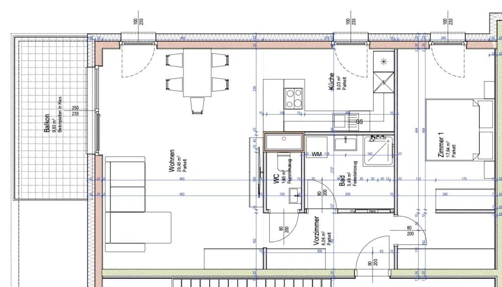 2-Zimmer-Wohnung kaufen in Bruck an der Leitha – 69,31 m², € 321.206 – Bild 18 von 19