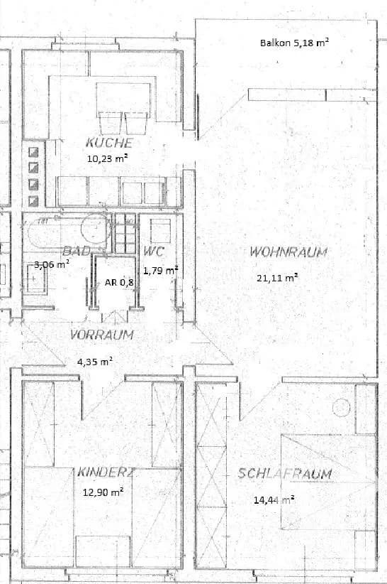 3-Zimmer-Wohnung kaufen in Liezen – 68,68 m², € 159.000 – Bild 13 von 13
