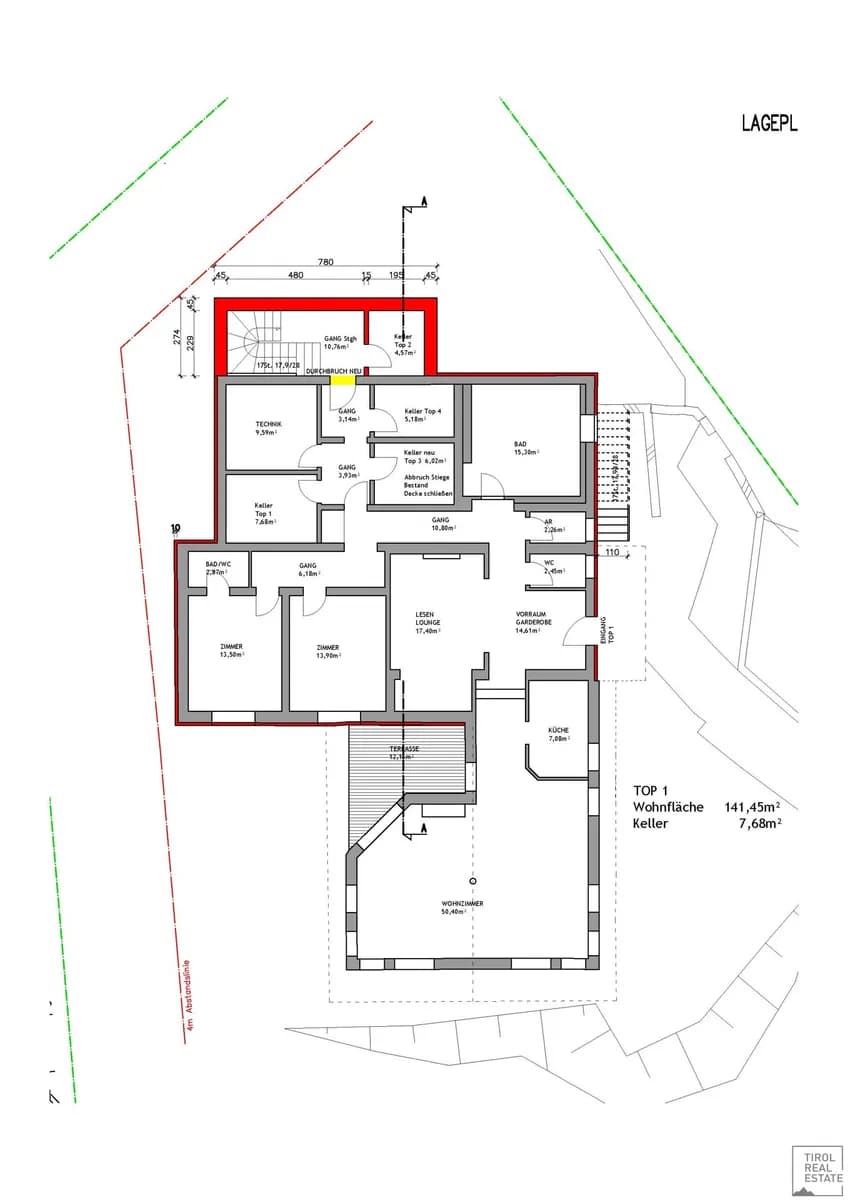 4-Zimmer-Wohnung kaufen in Imst – 141,45 m², € 499.000 – Bild 21 von 21