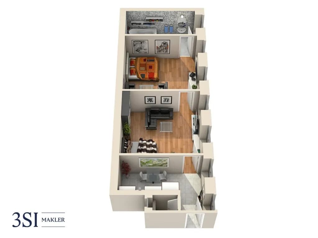 2-Zimmer-Wohnung kaufen in Wien – 68 m², € 250.000 – Bild 12 von 12