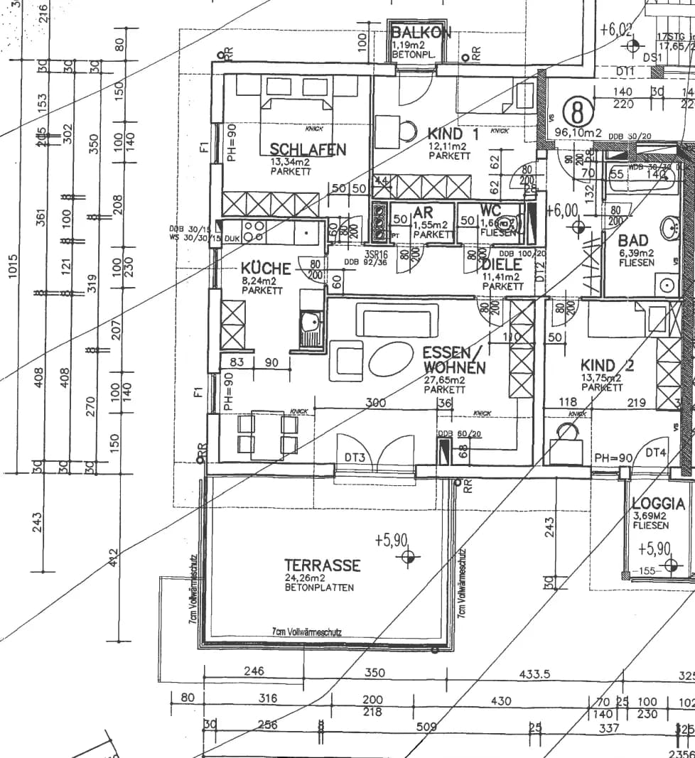 4-Zimmer-Wohnung kaufen in Urfahr-Umgebung – 96 m², € 320.000 – Bild 13 von 13