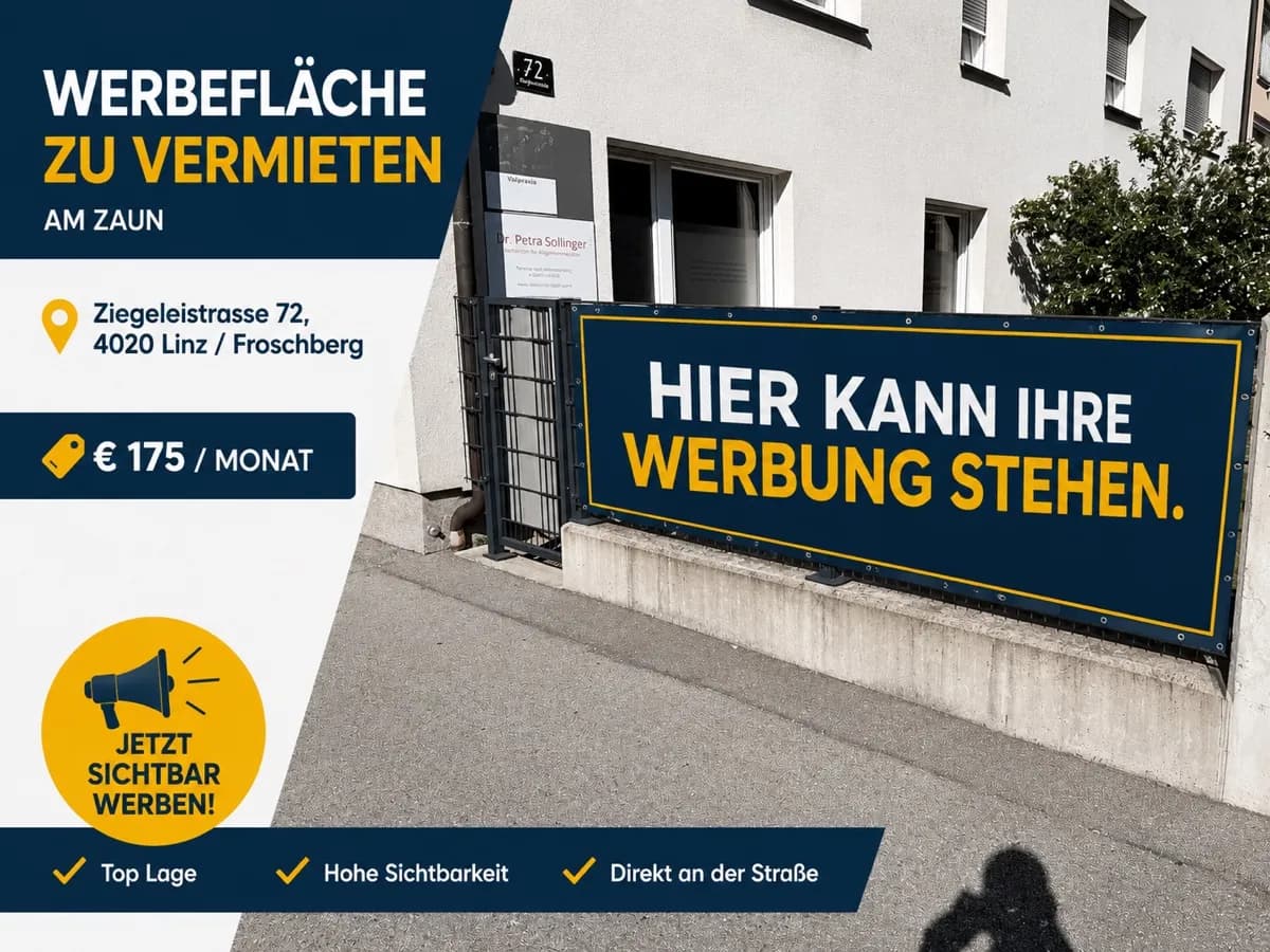 Immobilie mieten in Linz – 15 m², € 145