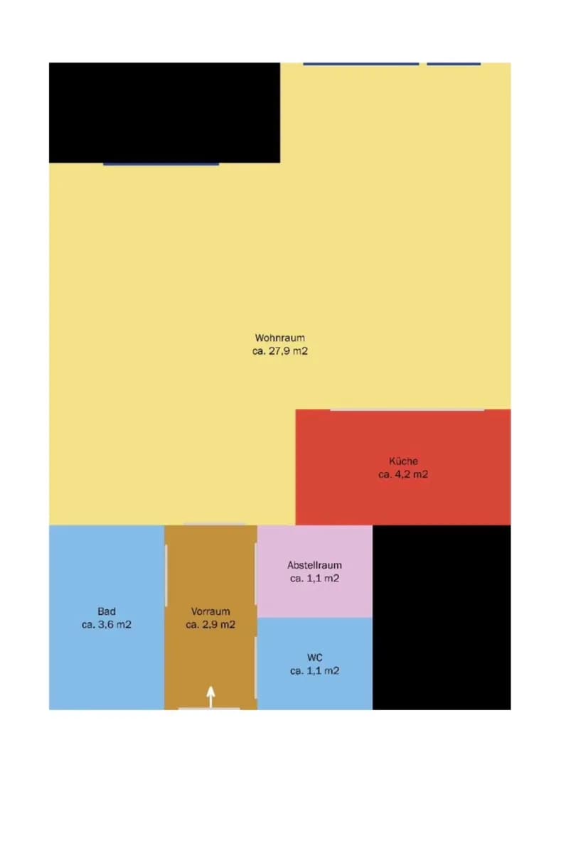 1-Zimmer-Wohnung mieten in Wien – 41 m², € 850 – Bild 11 von 11