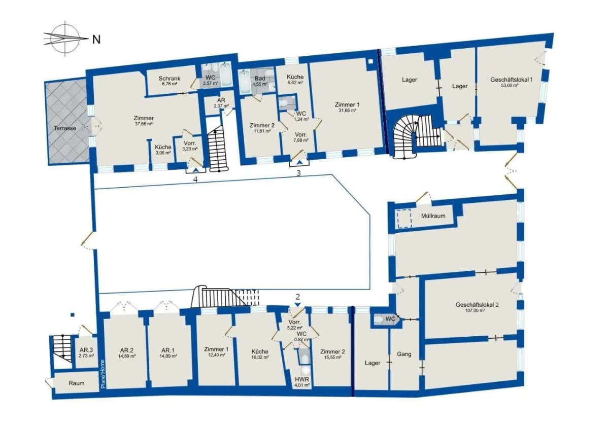 Gewerbeimmobilie kaufen in Baden – 956 m², € 3.300.000 – Bild 29 von 33
