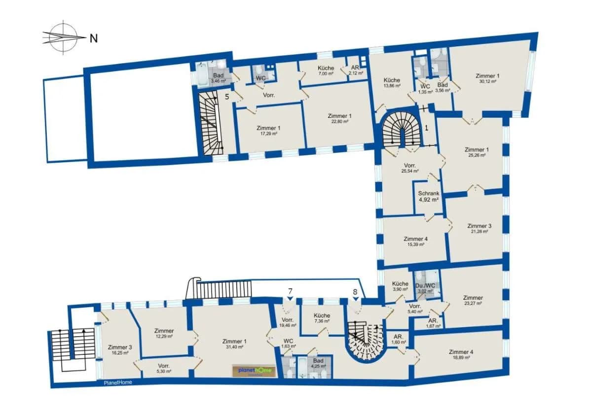 Gewerbeimmobilie kaufen in Baden – 956 m², € 3.300.000 – Bild 30 von 33