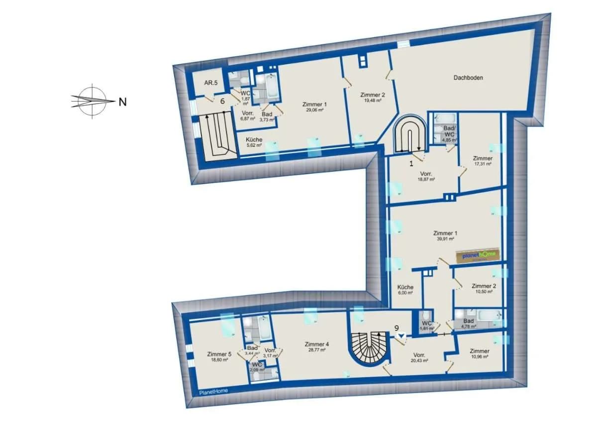 Gewerbeimmobilie kaufen in Baden – 956 m², € 3.300.000 – Bild 33 von 33