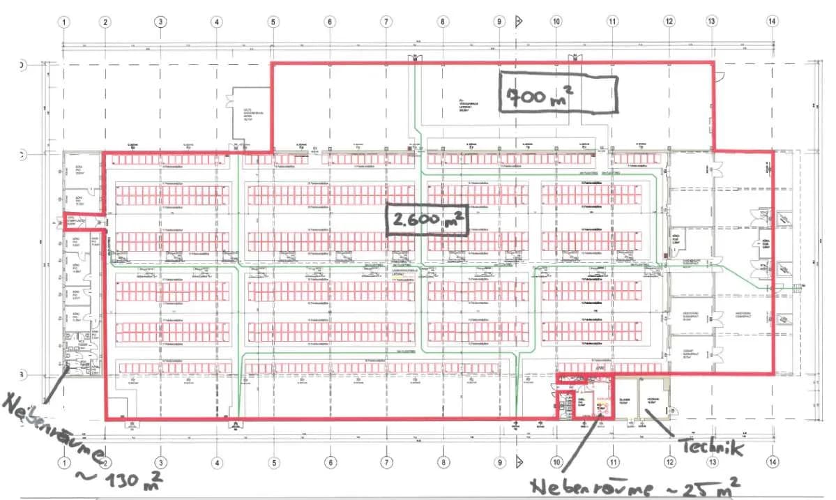 Gewerbeimmobilie mieten in Wiener Neustadt Land – 3 350 m², € 5 – Bild 6 von 16