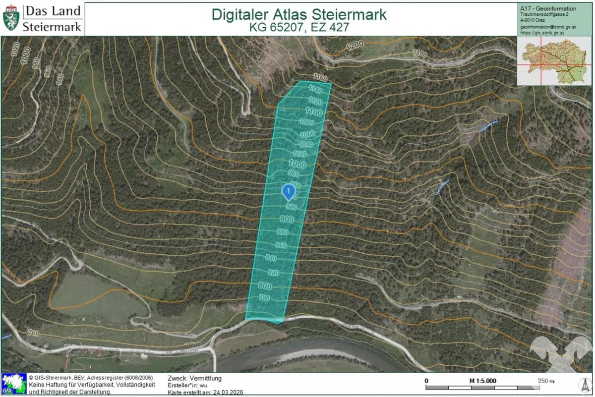 Grundstück kaufen in Murau – 49 058 m², € 44.000 – Bild 4 von 5