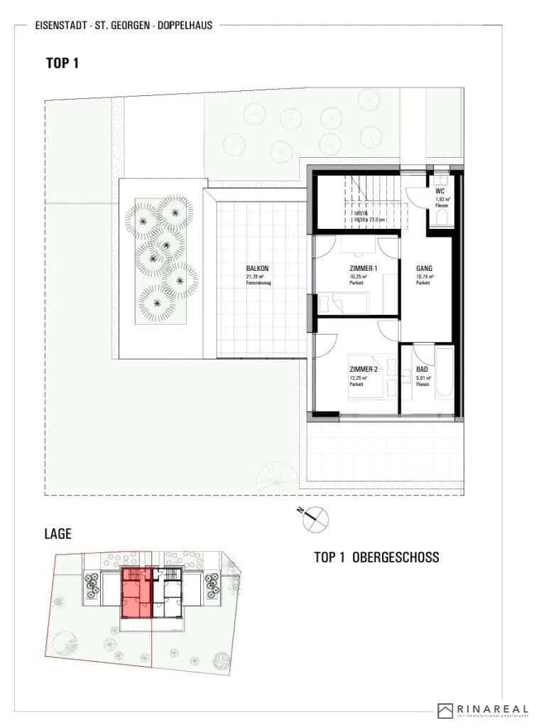 5-Zimmer-Haus kaufen in Eisenstadt – 142,79 m², € 650.000 – Bild 20 von 21