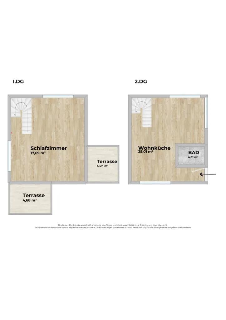 2-Zimmer-Wohnung kaufen in Wien – 56,14 m², € 420.000 – Bild 5 von 5