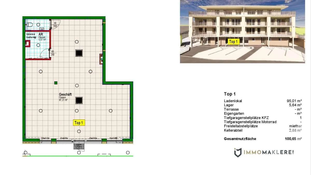 Wohnung kaufen in Linz Land – 65,53 m², € 314.200 – Bild 27 von 29