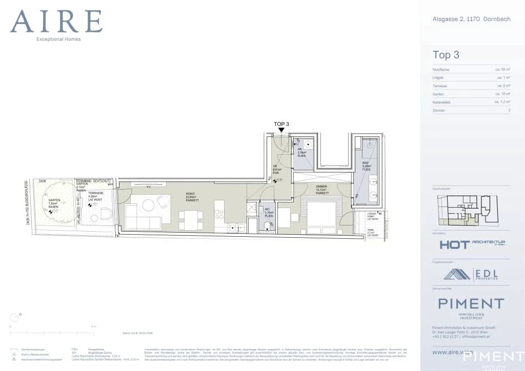 2-Zimmer-Wohnung kaufen in Wien – 55 m², € 339.000 – Bild 15 von 15
