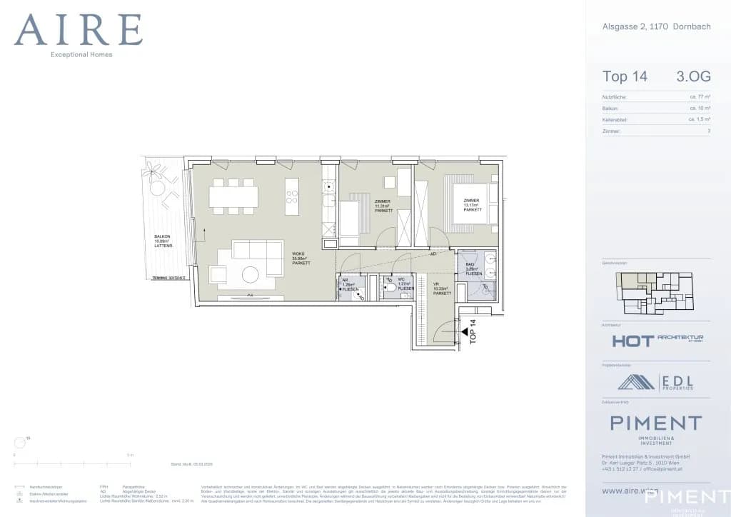 3-Zimmer-Wohnung kaufen in Wien – 76 m², € 549.000 – Bild 15 von 15