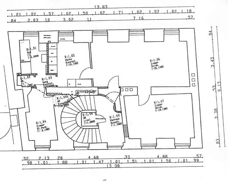 3-Zimmer-Wohnung mieten in Linz – 75 m², € 930 – Bild 2 von 9