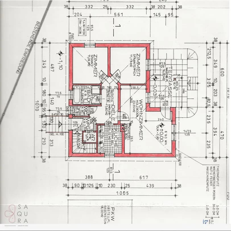 3-Zimmer-Haus kaufen in Wien – 95 m², € 499.000 – Bild 22 von 23