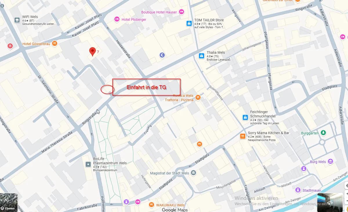 Immobilie mieten in Wels – 16 m², € 70 – Bild 2 von 2