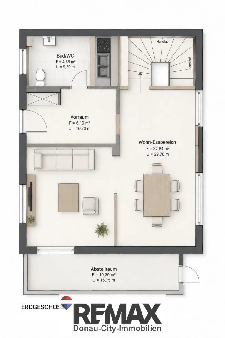 2-Zimmer-Haus kaufen in Korneuburg – 78 m², € 499.000 – Bild 14 von 17