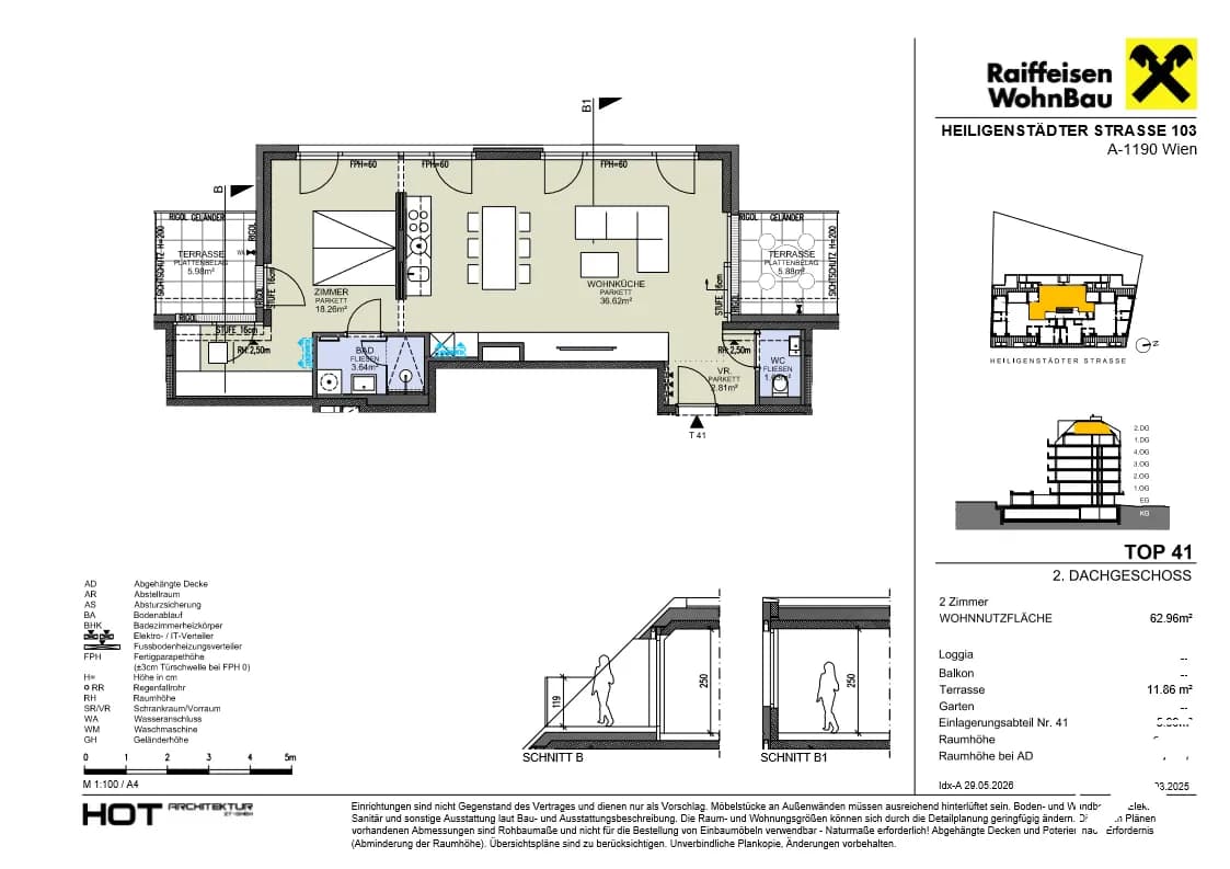 2-Zimmer-Wohnung kaufen in Wien – 62,88 m², € 683.500 – Bild 6 von 6