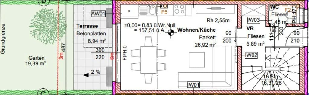 4-Zimmer-Haus mieten in Wien – 102,63 m², € 2.083 – Bild 16 von 19