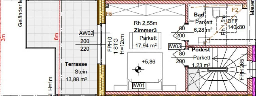 4-Zimmer-Haus mieten in Wien – 102,63 m², € 2.083 – Bild 18 von 19