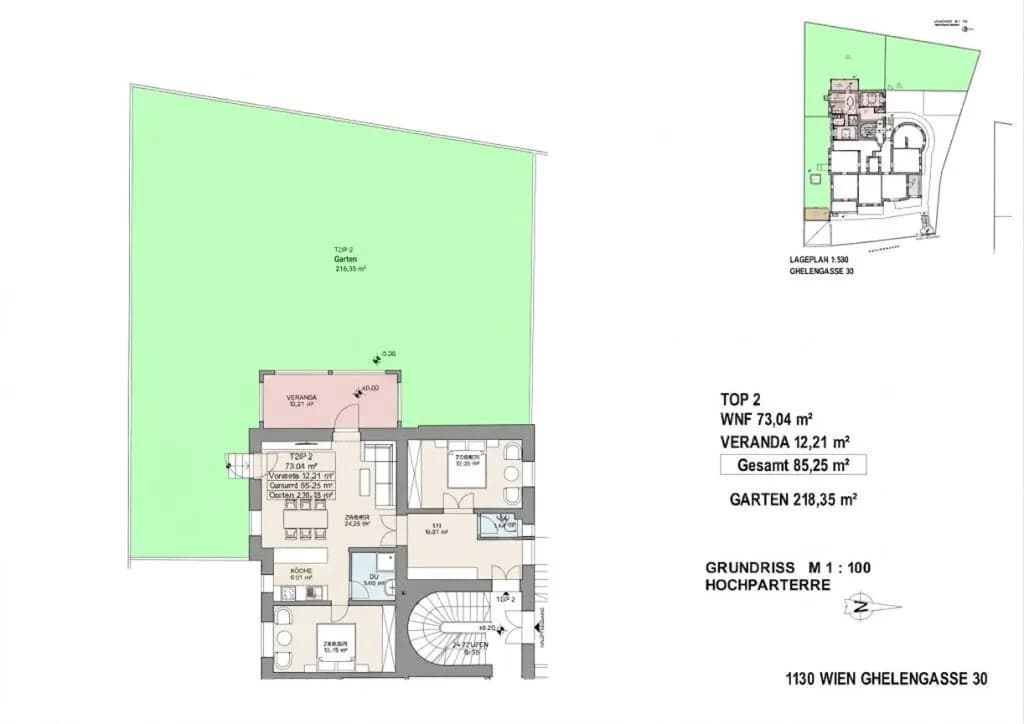 3-Zimmer-Wohnung kaufen in Wien – 73,04 m², € 850.000 – Bild 23 von 23