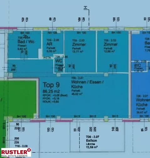 3-Zimmer-Wohnung mieten in Salzburg Stadt – 86 m², € 1.690 – Bild 5 von 6