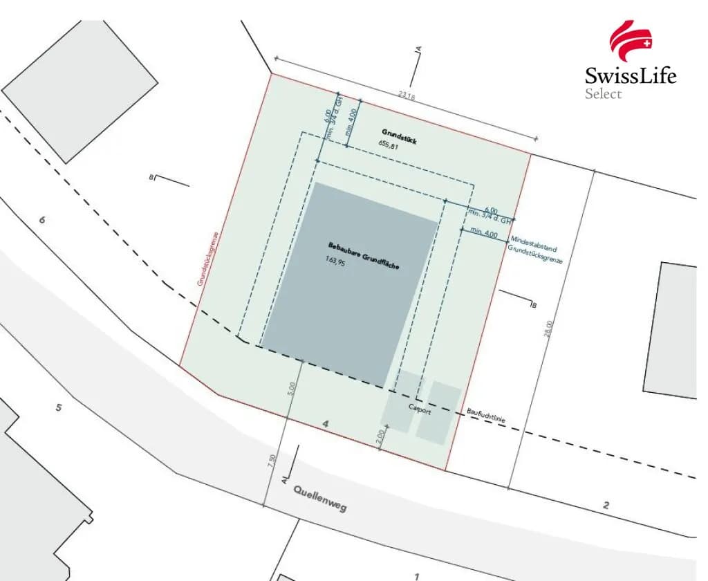 Grundstück kaufen in Salzburg-Umgebung – 656 m² – Bild 3 von 4