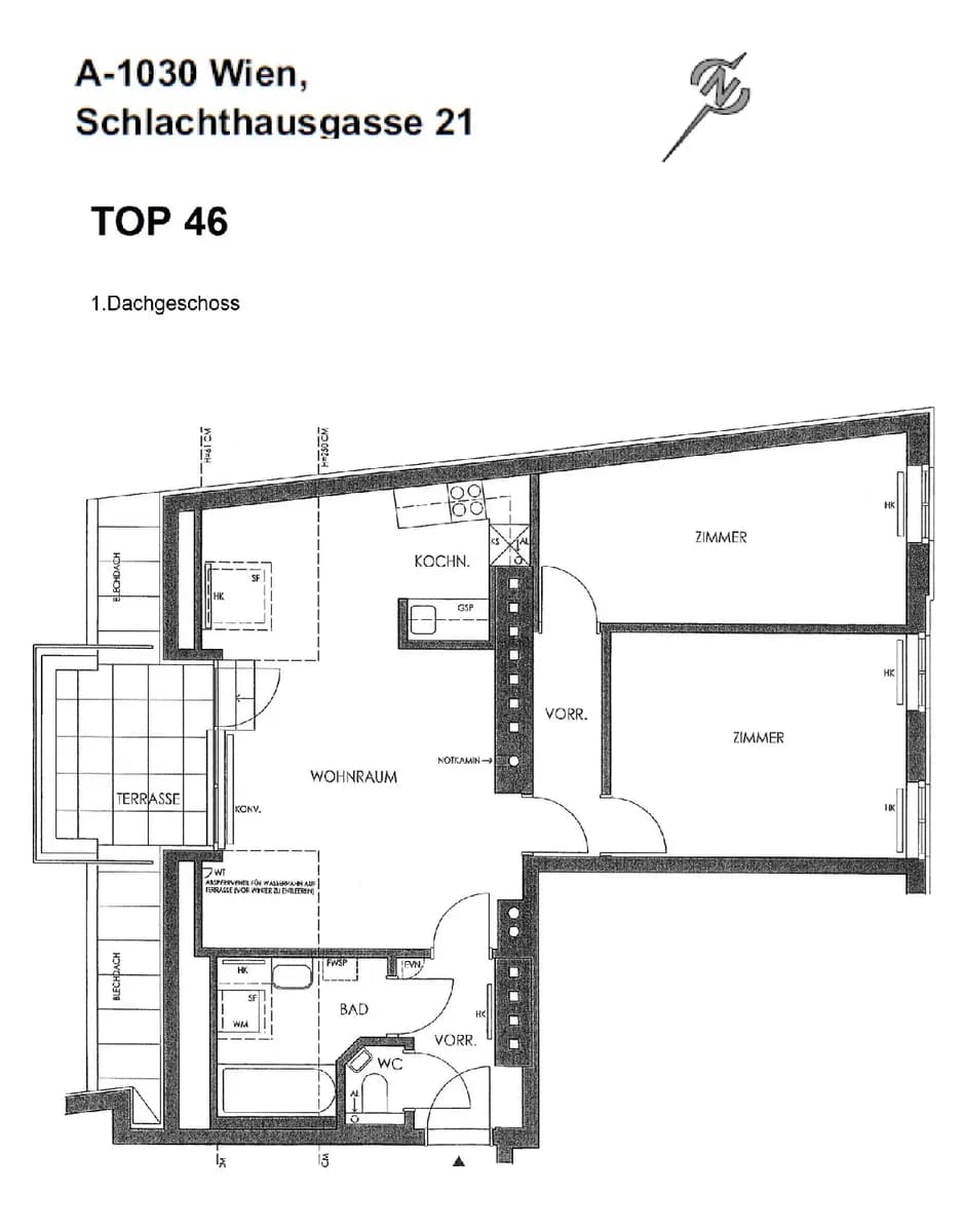 3-Zimmer-Wohnung kaufen in Wien – 66,38 m², € 399.000 – Bild 27 von 28