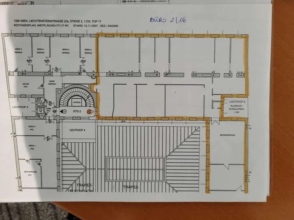9-Zimmer-Gewerbeimmobilie mieten in Wien – 351 m², € 8.126 – Bild 22 von 22
