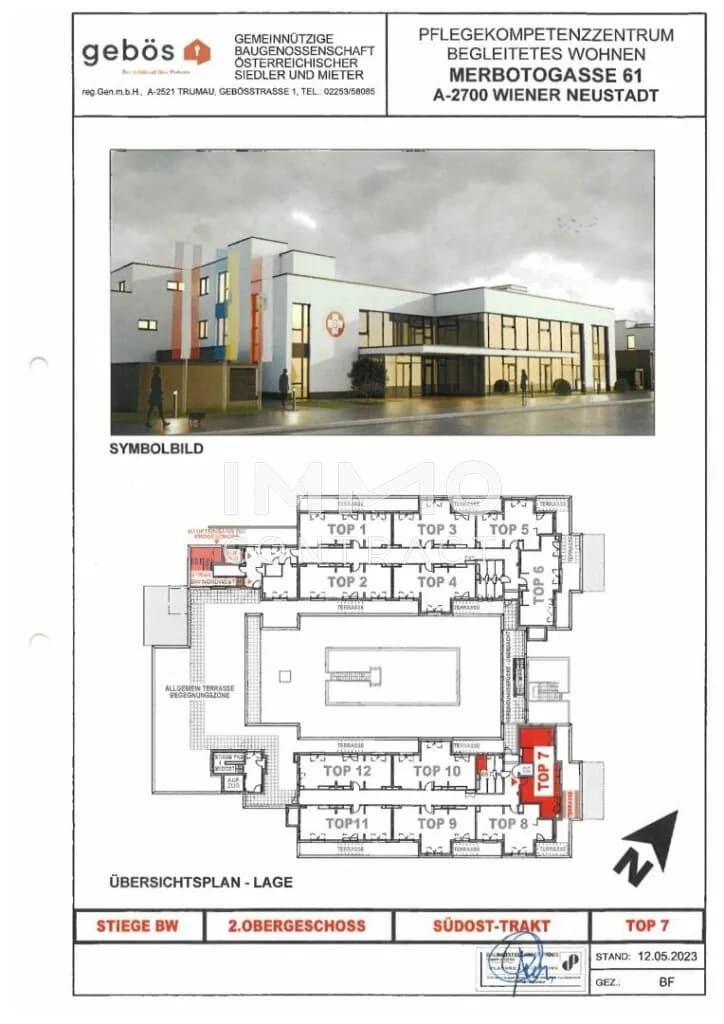 2-Zimmer-Wohnung mieten in Wiener Neustadt – 55,73 m², € 1.058 – Bild 17 von 21