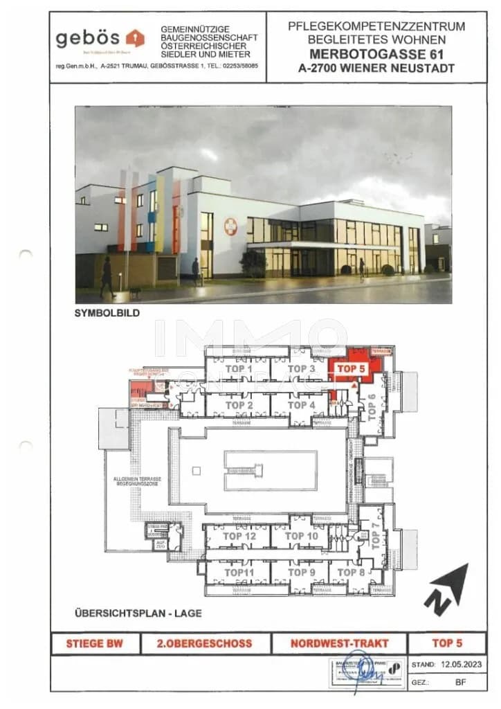 2-Zimmer-Wohnung mieten in Wiener Neustadt – 54,99 m², € 1.064 – Bild 16 von 21