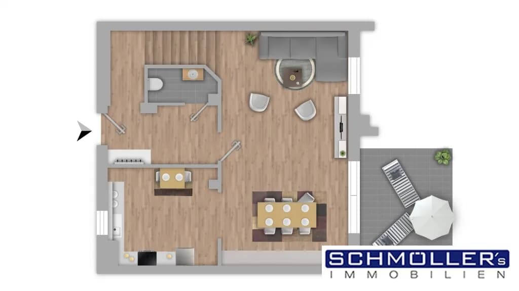 3-Zimmer-Haus kaufen in Wels – 90 m², € 295.000 – Bild 27 von 28